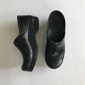 Dansko Black Clogs size 39